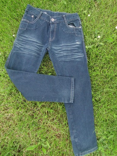 Pantalon garcon jean delave - jean,