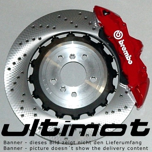 Drilled sport brake discs - discs, seat