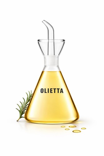 Bouteille huile olive - bouteille, conique