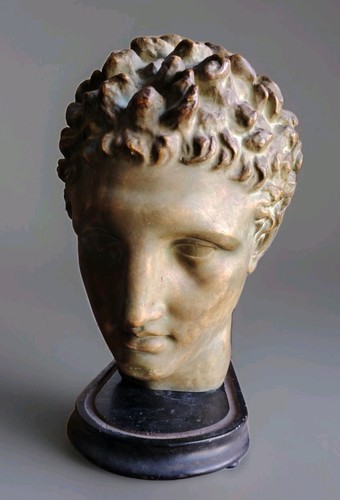 Belle statue tête - de, d