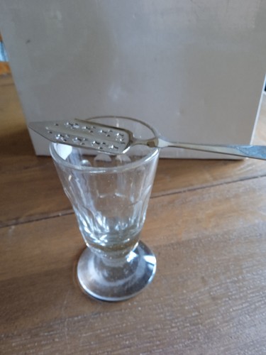 Verre absinthe ancien - verre,
