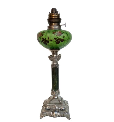 Ancienne lampe petrole - lampe,