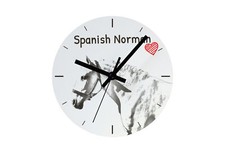 Normand espagnol horloge avec