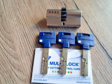 Mul-T-Lock Interactive + Haute Sécurité Verrou Avec Cogwheel .3 Clés Et Id Carte