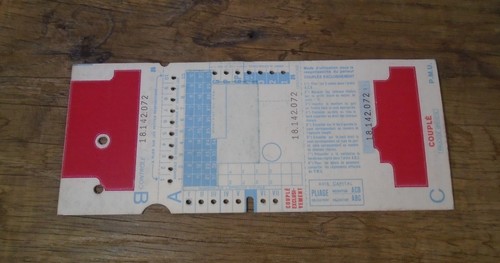 Ancien carnet tickets - ancien,