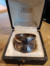 rond de serviette christofle