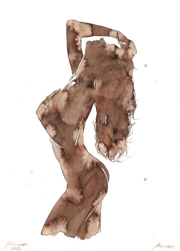 Aquarelle originale anastasia - originale,
