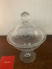 Coupe sur pied drageoir modèle Sévigné en cristal de Baccarat
