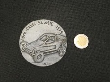 Médaille En Métal Auto-cross SEGRIE 1975