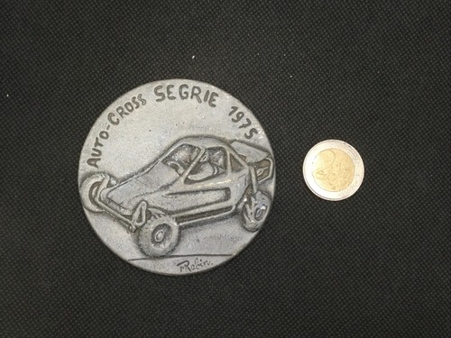 Médaille métal auto cross - médaille, auto-cross
