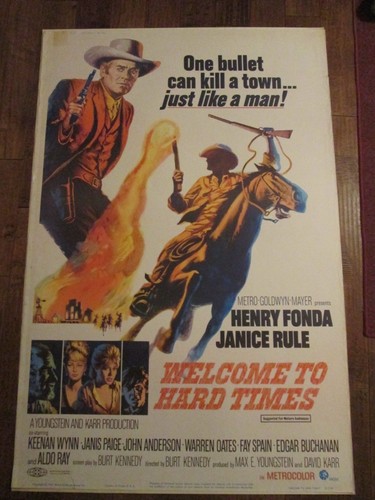 Welcome hard times - to,