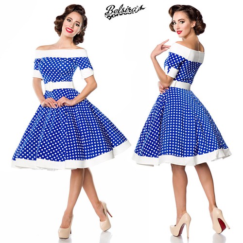 Robe femme rétro années 50 - rétro,