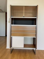 Meuble haut tiroir vitrine