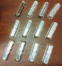 Lot 12 PORTES COUTEAUX METAL ARGENTE Art Table 5VitB 17/09