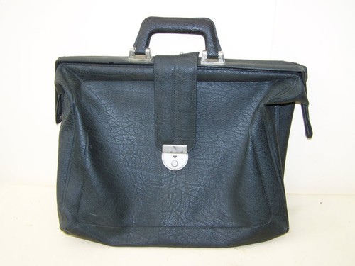 Ancienne mallette cuir - ancienne, en