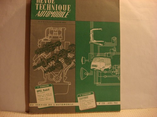 Revue technique automobile - revue,
