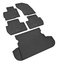 Tapis de Sol en Caoutchouc Et Coffre Convient pour Peugeot 4007 5 Séance De 2007