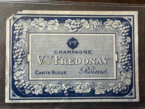 Etiquette vin champagne veuve - etiquette,