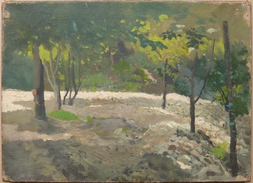 Peinture huile sur - peinture, à