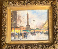 Eugène Galien-laloue Alias Léon Dupuy ( 1854/1941) Paris, place de la Bastille