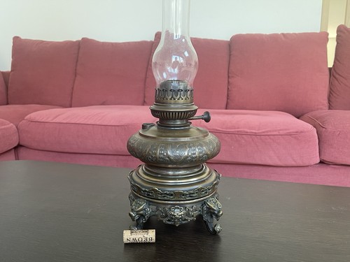 Ancienne lampe pétrole - lampe,