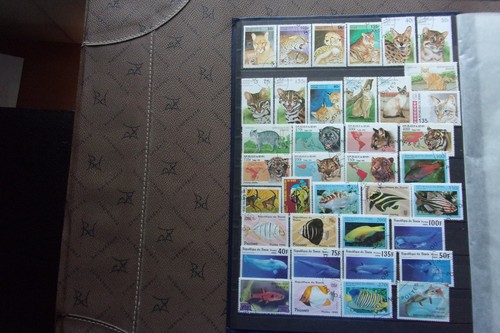 Benin lot timbres obl - benin,