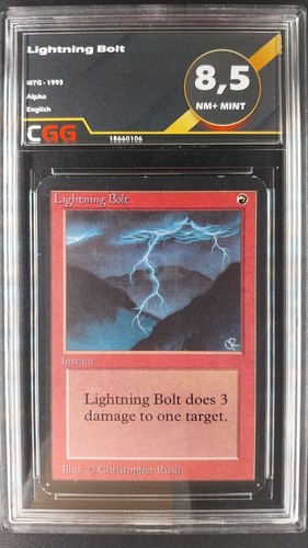 Lightning bolt cgg nm mint - bolt, nm+mint