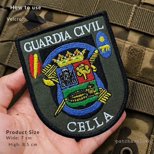 Patch guardia civil ceuta - civil,