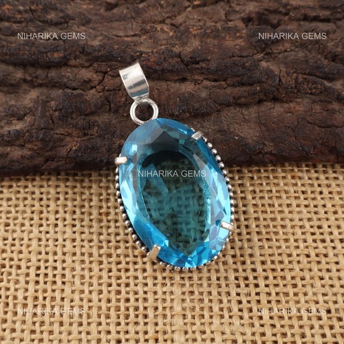 Pendentif unique sœur opale - pendentif,