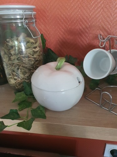 Sucrier fruit barbotine - sucrier,