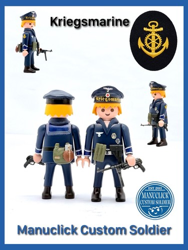 Playmobil custom soldat ww2 - custom,