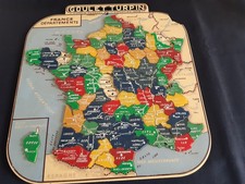 Carte de FRANCE plastique