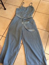 salopette femme Bleue Été 34