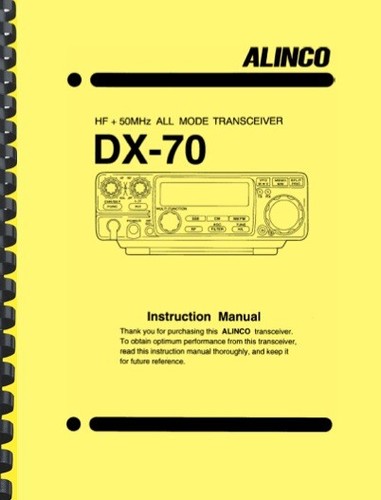 Alinco 50mhz - alinco, dx-70