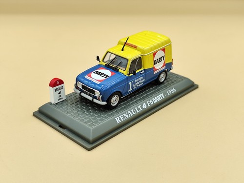 Renault f6 darty - 1/43, "darty"