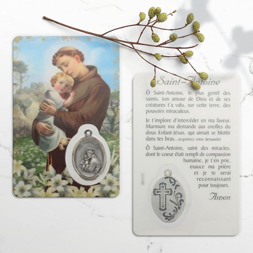 Carte prière saint - de,
