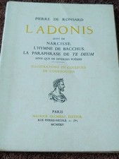 Ronsard Pierre de. Adonis