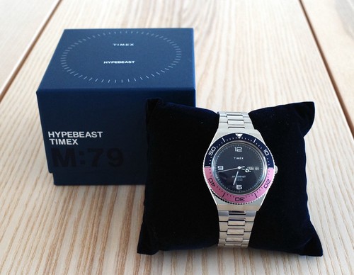 Hypebeast timex m79 fuschia - hypebeast,
