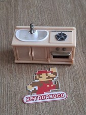 Jouet Sylvanian Families Petit Malin figurine Meuble De Cuisine 