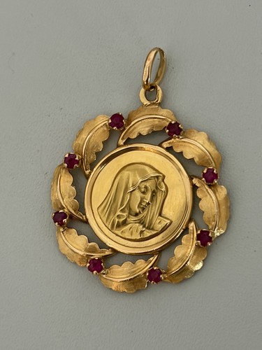 7647 pendentif religieux or - 7647-,