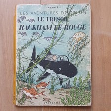 HERGE TINTIN  LE TRESOR DE RACKHAM LE ROUGE   1945  EO