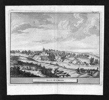 Brechin Angus Écosse Gravure En Cuivre Van Der Aa