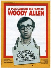 MINI AFFICHE CINEMA  : PRENDS L'OSEILLE ET TIRE-TOI / WOODY ALLEN