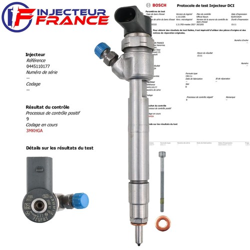 0445110177 injecteur bosch - injecteur,
