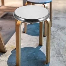 Tabouret en acier inoxydable