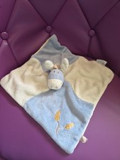 Doudou Semi Plat Ane Paco Bleu