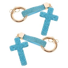 2 Pcs Bague Porte-clés En