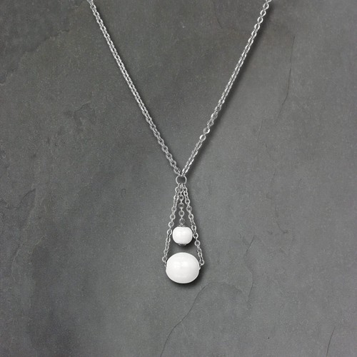 Amello collier inox céramique - collier,