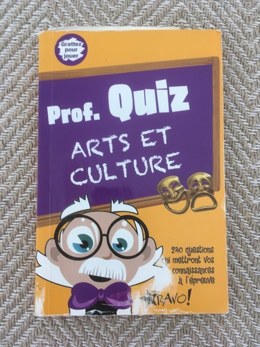 Prof quizz arts - g2,