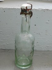 ancien BOUTEILLE verre ALSACE